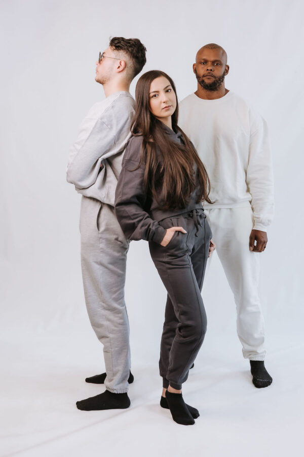 Ladies Pin Stripe Sweats - Image 2