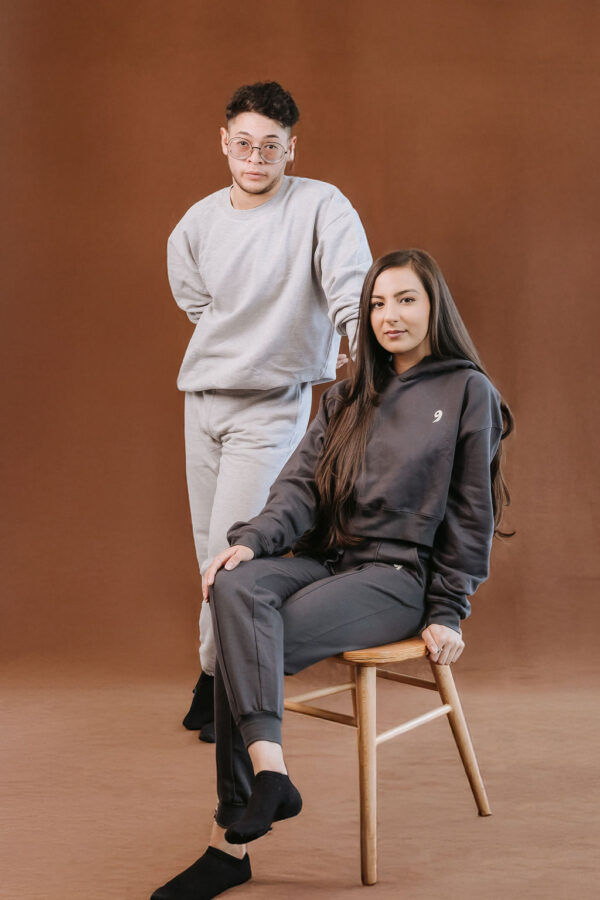 Cropped Oversized Hoody - Image 8