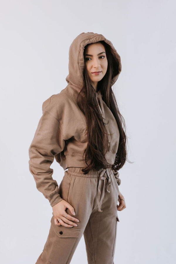 Ladies Cargo Sweatpants - Image 5