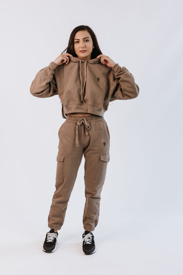 Ladies Cargo Sweatpants - Image 4