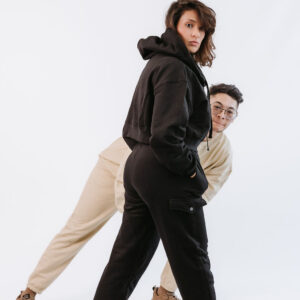 Ladies Cargo Sweatpants