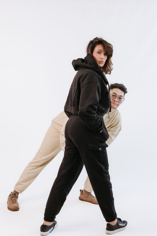 Ladies Cargo Sweatpants